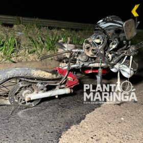 Vídeo mostra carro contramão atingido moto e deixando motociclista em estado grave em Maringá Foto 6 Fotos de Vídeo mostra carro contramão atingido moto e deixando motociclista em estado grave em Maringá