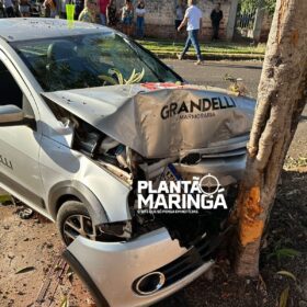 Mulher morre após grave acidente de trânsito em Maringá Foto 2 Fotos de Mulher morre após grave acidente de trânsito em Maringá
