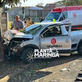 Mulher morre após grave acidente de trânsito em Maringá Foto 3 Fotos de Mulher morre após grave acidente de trânsito em Maringá