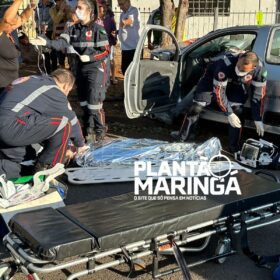 Mulher morre após grave acidente de trânsito em Maringá Foto 6 Fotos de Mulher morre após grave acidente de trânsito em Maringá