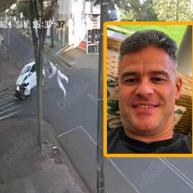 Câmera de segurança registrou acidente que matou açougueiro em Maringá Foto 1 Fotos de Câmera de segurança registrou acidente que matou açougueiro em Maringá