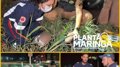 Fotos de Colisão violenta no Contorno Sul em Maringá deixa mãe e filho feridos