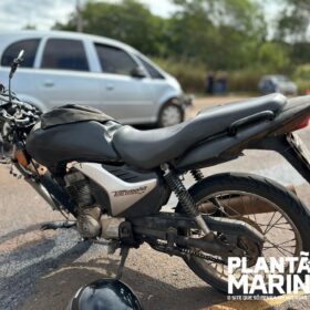 Fotos de Motociclista é intubado após carro invadir pista contrária e bater de frente com moto na PR-317, em Maringá 