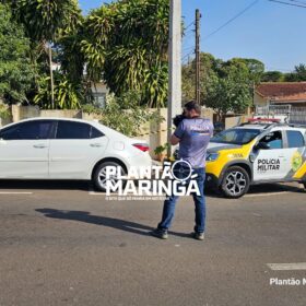 Motociclista morre depois de bater em carro e ser arremessado contra poste em Maringá Foto 2 Fotos de Motociclista morre depois de bater em carro e ser arremessado contra poste em Maringá