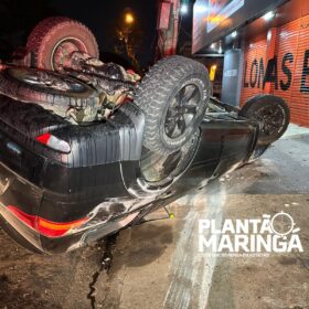 Motorista que estaria perseguindo ladrões sofre acidente em Maringá Foto 7 Fotos de Motorista que estaria perseguindo ladrões sofre acidente em Maringá
