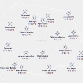 Fotos de Até quando vai o frio em Maringá e no Paraná? Veja a previsão do tempo