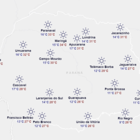 Fotos de Até quando vai o frio em Maringá e no Paraná? Veja a previsão do tempo