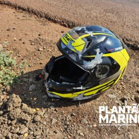 Motociclista morre após bater de frente com carreta em Maringá Foto 3 Fotos de Motociclista morre após bater de frente com carreta em Maringá
