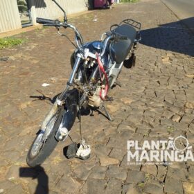 Câmera de segurança registra acidente gravíssimo entre motociclista e três veículos em Maringá Foto 1 Fotos de Câmera de segurança registra acidente gravíssimo entre motociclista e três veículos em Maringá