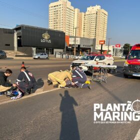Condutora para repentinamente na Avenida Colombo e provoca grave acidente em Maringá Foto 4 Fotos de Condutora para repentinamente na Avenida Colombo e provoca grave acidente em Maringá