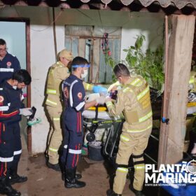 Criminosos armado invade residência e atira contra casal em Maringá, as vítimas foram intubadas Foto 2 Fotos de Criminosos armado invade residência e atira contra casal em Maringá, as vítimas foram intubadas