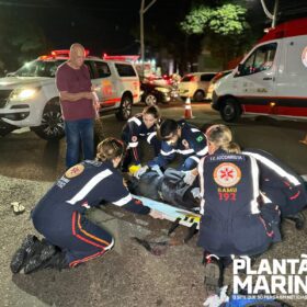 Homem é intubado após ser atropelado por moto em Maringá Foto 4 Fotos de Homem é intubado após ser atropelado por moto em Maringá