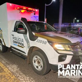 Fotos de Idoso morre atropelado por motoqueiro sem habilitação em Maringá