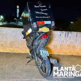 Motociclista sobrevive após ser prensado entre dois carros em Maringá Foto 3 Fotos de Motociclista sobrevive após ser prensado entre dois carros em Maringá