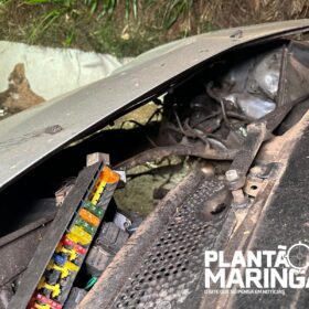 Motor é arrancado e arremessado a cerca de 100 metros após acidente, em Maringá Foto 9 Fotos de Motor é arrancado e arremessado a cerca de 100 metros após acidente, em Maringá