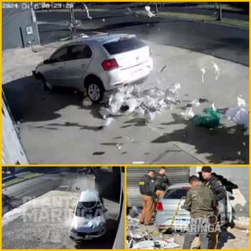VÍDEO: câmera de segurança registra acidente com óbito em Maringá Foto 3 Fotos de VÍDEO: câmera de segurança registra acidente com óbito em Maringá