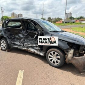 Colisão em Maringá deixa casal ferido após veículo invadir preferencial Foto 6 Fotos de Colisão em Maringá deixa casal ferido após veículo invadir preferencial