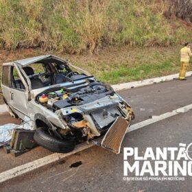 Em Maringá, filho vê pai morrer em capotamento na BR-376 Foto 2 Fotos de Em Maringá, filho vê pai morrer em capotamento na BR-376