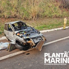 Em Maringá, filho vê pai morrer em capotamento na BR-376 Foto 7 Fotos de Em Maringá, filho vê pai morrer em capotamento na BR-376
