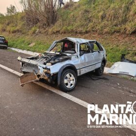 Em Maringá, filho vê pai morrer em capotamento na BR-376 Foto 8 Fotos de Em Maringá, filho vê pai morrer em capotamento na BR-376