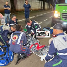 Câmera de segurança registrou idosa de 81 anos sendo atropelada em Maringá Foto 4 Fotos de Câmera de segurança registrou idosa de 81 anos sendo atropelada em Maringá