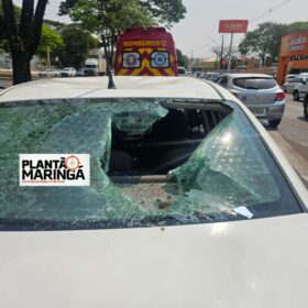 Motociclista sofre ferimentos graves após bater na traseira de carro em Maringá; veja o vídeo Foto 2 Fotos de Motociclista sofre ferimentos graves após bater na traseira de carro em Maringá; veja o vídeo
