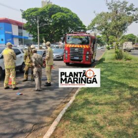 Motociclista sofre ferimentos graves após bater na traseira de carro em Maringá; veja o vídeo Foto 4 Fotos de Motociclista sofre ferimentos graves após bater na traseira de carro em Maringá; veja o vídeo