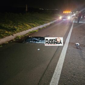 Pedestre morre após ser atropelado por caminhonete na BR-376 Foto 3 Fotos de Pedestre morre após ser atropelado por caminhonete na BR-376