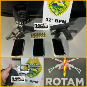 Polícia prende grupo que se preparava para executar desafeto em Mandaguaçu Foto 2 Fotos de Polícia prende grupo que se preparava para executar desafeto em Mandaguaçu