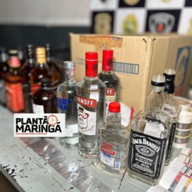 Policia Militar fecha fábrica que falsificava Whiskey e vodka em Maringá Foto 16 Fotos de Policia Militar fecha fábrica que falsificava Whiskey e vodka em Maringá