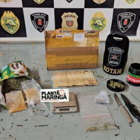 Traficante é preso com super “meleca de maconha” em Maringá Foto 2 Fotos de Traficante é preso com super “meleca de maconha” em Maringá