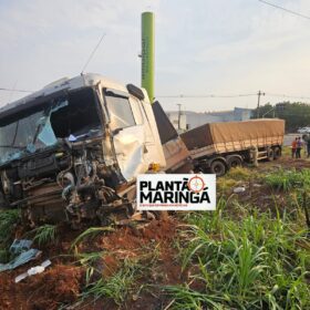 Vídeo mostra carreta desgovernada atingindo quatro carros em Maringá Foto 8 Fotos de Vídeo mostra carreta desgovernada atingindo quatro carros em Maringá
