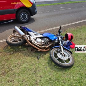 Acidente grave no Contorno Norte deixa motociclista ferido Foto 5 Fotos de Acidente grave no Contorno Norte deixa motociclista ferido