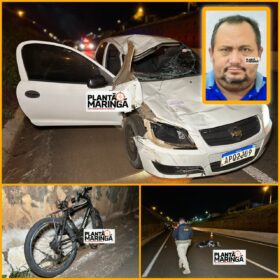 Ciclista morre após acidente no Contorno Norte em Maringá Foto 8 Fotos de Ciclista morre após acidente no Contorno Norte em Maringá