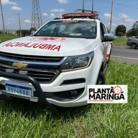 Homem é intubado e socorrido em estado gravíssimo após ser atropelado em Maringá Foto 3 Fotos de Homem é intubado e socorrido em estado gravíssimo após ser atropelado em Maringá