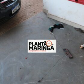 Câmeras de segurança flagram homicídio em posto de combustíveis em Maringá Foto 5 Fotos de Câmeras de segurança flagram homicídio em posto de combustíveis em Maringá