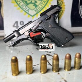 Homem é preso após realizar disparos de arma de fogo e ensinar filha menor de idade a atirar em Maringá Foto 7 Fotos de Homem é preso após realizar disparos de arma de fogo e ensinar filha menor de idade a atirar em Maringá