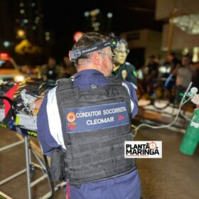 Jovem sofre acidente grave em Maringá após ser fechada por motorista Foto 4 Fotos de Jovem sofre acidente grave em Maringá após ser fechada por motorista