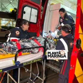 Jovem sofre acidente grave em Maringá após ser fechada por motorista Foto 3 Fotos de Jovem sofre acidente grave em Maringá após ser fechada por motorista