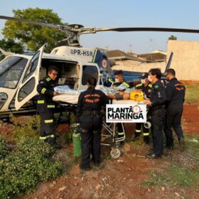 Motoboy é socorrido em estado gravíssimo após acidente com caminhão em Marialva Foto 2 Fotos de Motoboy é socorrido em estado gravíssimo após acidente com caminhão em Marialva