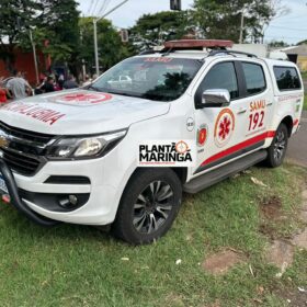 Motociclista é intubado e socorrido em estado gravíssimo após acidente no Contorno Sul em Maringá; Veja o flagrante Foto 3 Fotos de Motociclista é intubado e socorrido em estado gravíssimo após acidente no Contorno Sul em Maringá; Veja o flagrante