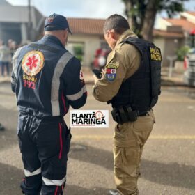 Câmera registra motorista embriagado batendo em árvore em Maringá Foto 3 Fotos de Câmera registra motorista embriagado batendo em árvore em Maringá