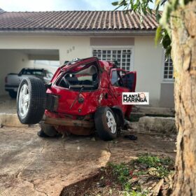 Câmera registra motorista embriagado batendo em árvore em Maringá Foto 8 Fotos de Câmera registra motorista embriagado batendo em árvore em Maringá