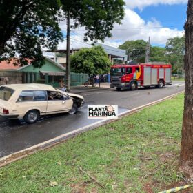Motorista perde controle de veículo e capota em Maringá; veja o vídeo Foto 1 Fotos de Motorista perde controle de veículo e capota em Maringá; veja o vídeo