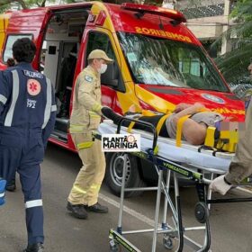 Mulher de 60 anos fica ferida ao ser atropelada por moto em Maringá Foto 2 Fotos de Mulher de 60 anos fica ferida ao ser atropelada por moto em Maringá
