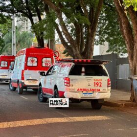 Nove pessoas ficam feridas após incêndio em edifício residencial em Maringá Foto 4 Fotos de Nove pessoas ficam feridas após incêndio em edifício residencial em Maringá