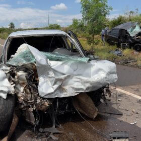 Identificados os jovens que perderam a vida em grave acidente na BR-487 Foto 1 Fotos de Identificados os jovens que perderam a vida em grave acidente na BR-487