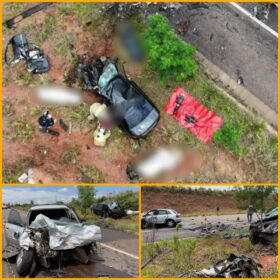 Identificados os jovens que perderam a vida em grave acidente na BR-487 Foto 3 Fotos de Identificados os jovens que perderam a vida em grave acidente na BR-487