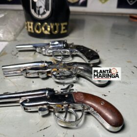 Três pessoas são presas e três armas apreendidas na operação policial Foto 4 Fotos de Três pessoas são presas e três armas apreendidas na operação policial
