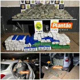 Fotos de Adolescente de Sarandi é apreendido com quase 300 quilos de drogas entre Maringá e Floresta